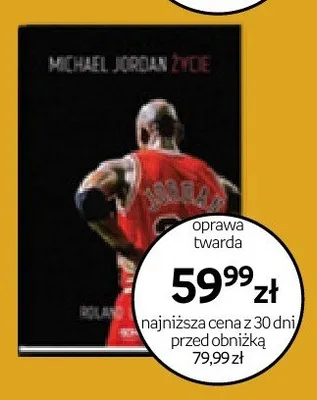 Książka Michael Jordan Życie Roland Lazenby oprawa twarda promocja w Empik