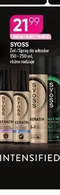 Żel do włosów Syoss promocja w Drogerie Koliber