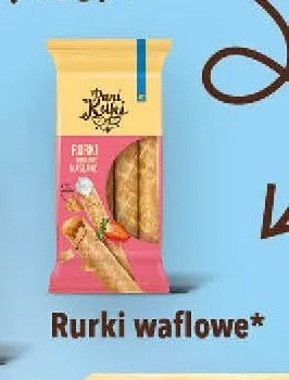 Rurki waflowe maślane Pani Kuki promocja w LEWIATAN