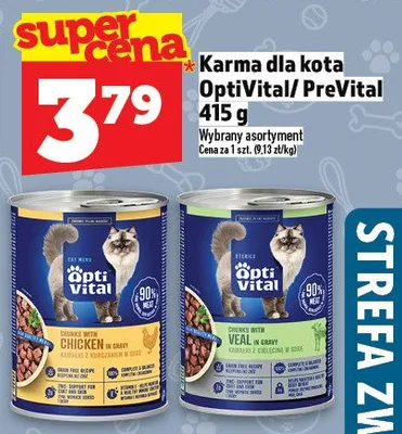 Karma dla kota PreVital promocja w TOPAZ