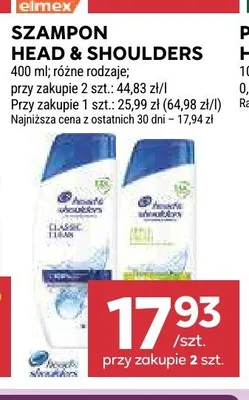 Szampon Head & Shoulders promocja w Stokrotka