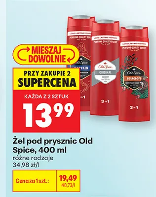 Żel pod prysznic Old Spice promocja w Biedronka