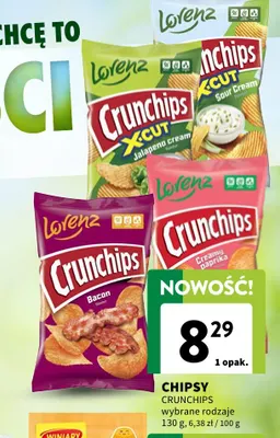 Chipsy Crunchips promocja w Intermarche