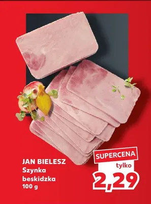 Szynka beskidzka Jan Bielesz promocja w Kaufland
