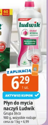 Płyn do mycia naczyń Ludwik promocja w Leclerc