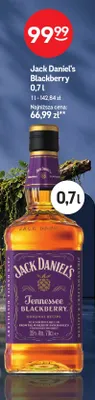Whisky Jack Daniel's Blackberry promocja w Żabka