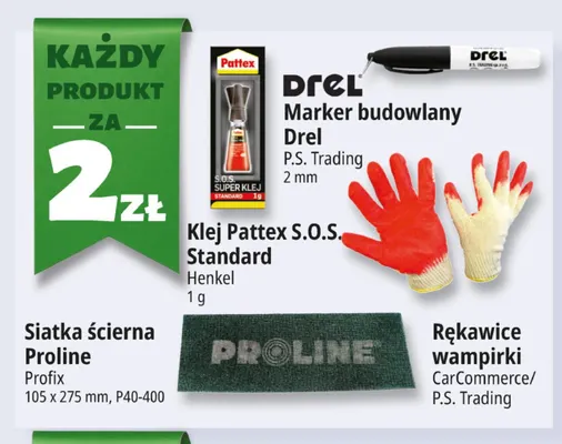 Klej Pattex S.O.S. Standard promocja w Leclerc