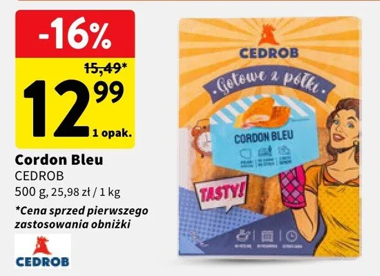 Cordon Bleu Cedrob promocja w Intermarche