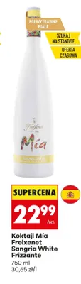 Koktajl Sangria White Frizzante promocja w Biedronka
