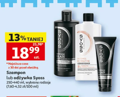 Odżywka Syoss 250-440ml promocja w Auchan