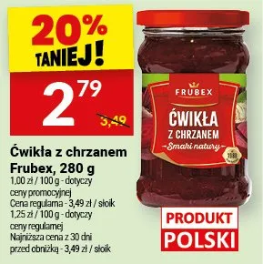 Ćwikła z chrzanem promocja w Twój Market