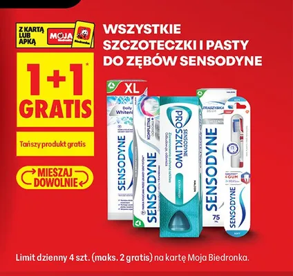 Pasta do zębów Sensodyne Kompletną Ochrona promocja w Biedronka