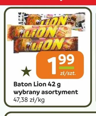 Baton Lion 42g promocja w Społem Częstochowa