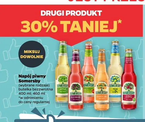 Napój piwny Somersby promocja w Netto