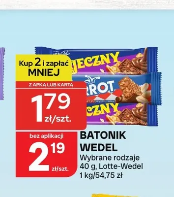 Batonik E.Wedel promocja w Chorten