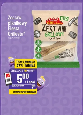 Zestaw piknikowy Fiesta Grillesta promocja w POLOmarket