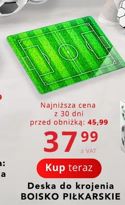 Deska do krojenia BOISKO PIŁKARSKIE promocja w Poczta Polska