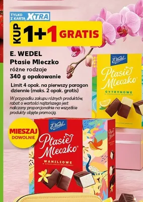 Ptasie Mleczko Cytrynowe E. Wedel promocja w Kaufland