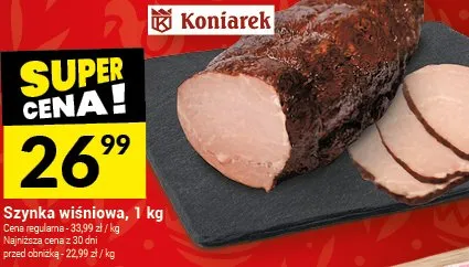Szynka wiśniowa Koniarek promocja w Twój Market