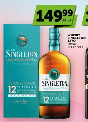 Whisky Singleton 12YO promocja w Euro Sklep
