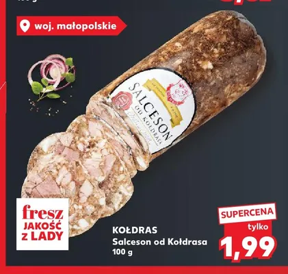 Salceson od Kołdrasa Kołdras promocja w Kaufland