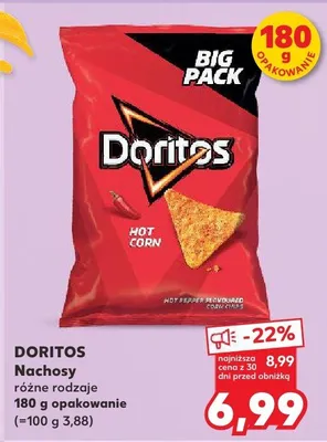 Nachosy różne rodzaje promocja w Kaufland