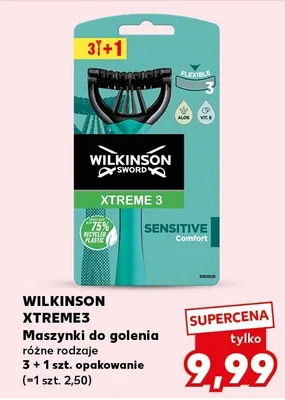 Maszynki do golenia różne rodzaje 3 + 1 szt. promocja w Kaufland