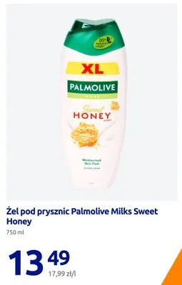 Żel pod prysznic Palmolive Milks Sweet Honey promocja w Action