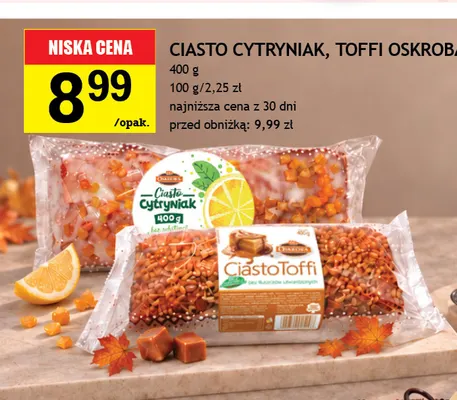 Ciasto Toffi Oskroba promocja w Gram Market
