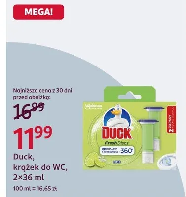 Krążek do WC promocja w Rossmann