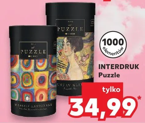 Puzzle 1000 elem. promocja w Kaufland