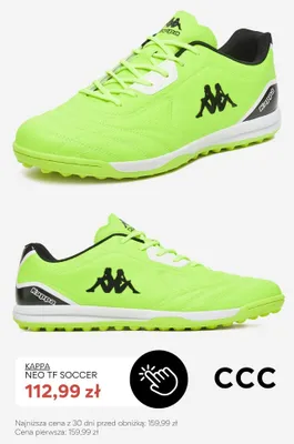 Buty piłkarskie Kappa Neo TF Soccer promocja w CCC