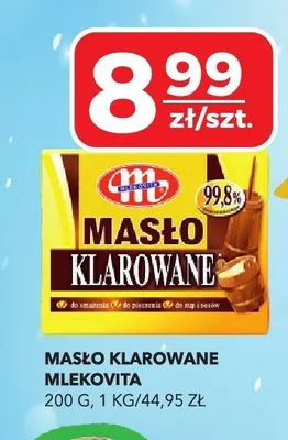 Masło klarowane promocja w Top Market