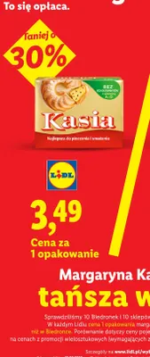 Margaryna Kasia promocja w Lidl