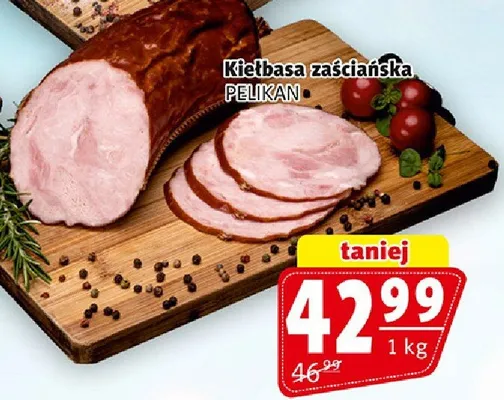 Kiełbasa zakściańska promocja w Prim Market