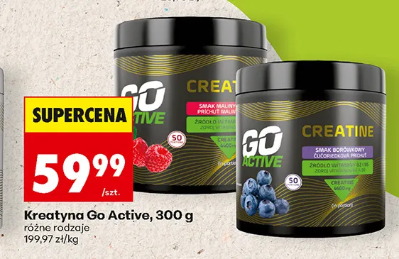 Kreatyna Go Active promocja w Biedronka