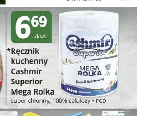 Ręcznik kuchenny Cashmir Superior Mega Rolka promocja w Marketvita