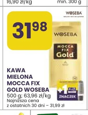 Kawa mielona Mocca Fix Gold Woseba promocja w Stokrotka