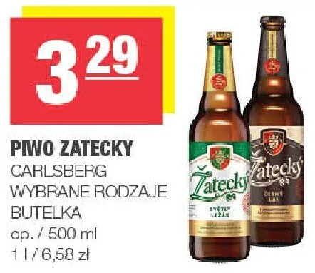 Piwo Żatecky promocja w SPAR