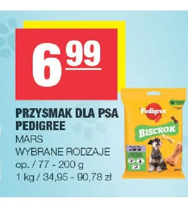 Przysmak dla psa Pedigree promocja w SPAR