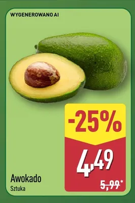 Awokado promocja w Aldi