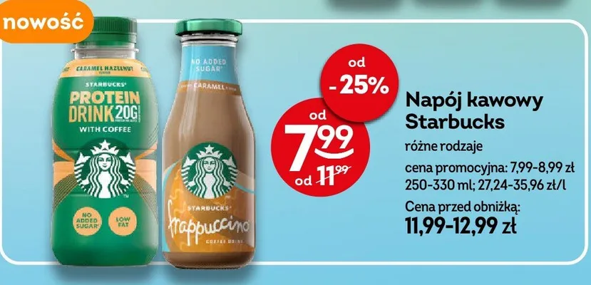 Napój kawowy różne rodzaje promocja w Żabka