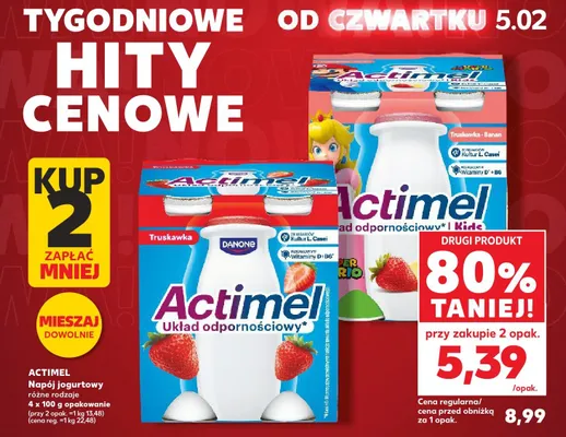 Napój jogurtowy różne rodzaje promocja w Kaufland