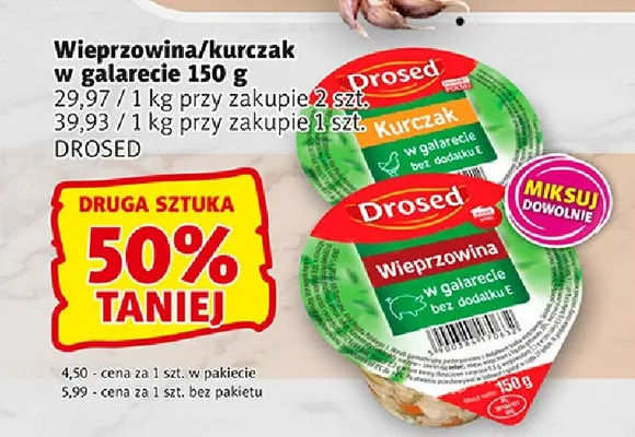 Kurczak w galarecie Drosed promocja w Prim Market