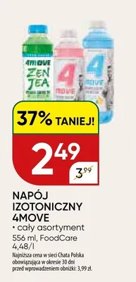 Napój izotoniczny 4MOVE promocja w Chata Polska