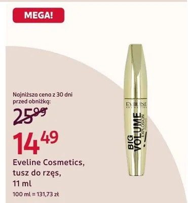 Tusz do rzęs promocja w Rossmann