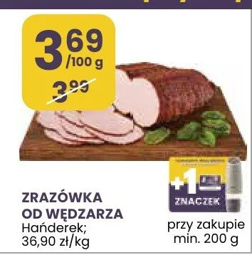 Zrazówka od wędzarza promocja w Stokrotka