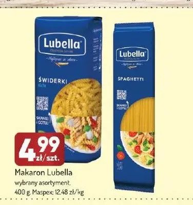 Makaron Spaghetti Lubella promocja w Avita