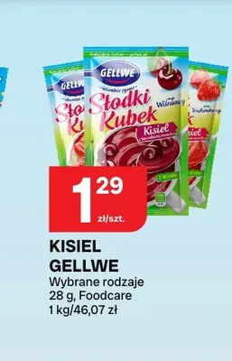 Kisiel Gellwe promocja w Chorten