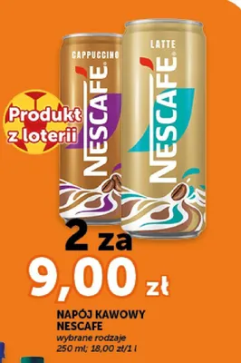 Napój kawowy Nescafé Cappuccino promocja w Euro Sklep